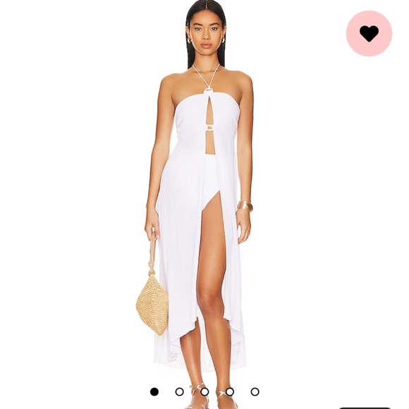 NWT Lovers and Friends Catcha Breeze Maxi Top in White - Picture 4 of 5